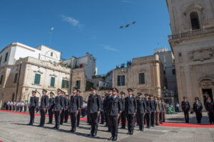 Consegna delle aquile Lecce - parata