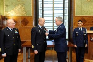 consegna della medaglia
