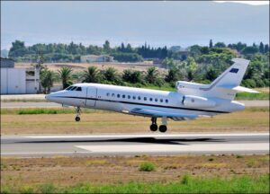 aereo militare in volo