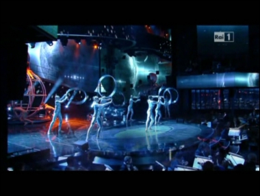 farfalle, esibizione su rai1