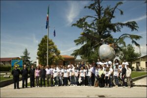 Foto dei candidati nel Piazzale Bandiera del 72 Stormo