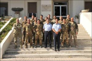 Foto ricordo dei frequentatori del 1 corso MOE presso laSLEAM di Loreto