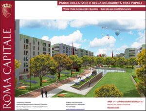 Locandina Parco della Pace e della solidarietà tra i popoli