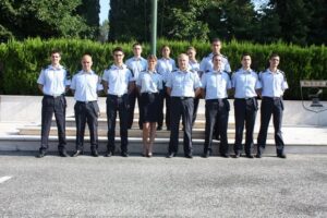 Gli Allievi Marescialli del 24 corso di specialit informatica