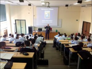 Gli Allievi del PEGASO V durante la lezione