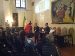 Gli Allievi della Scuola Militare Aeronautica Giulio Douhet fanno da ciceroni durante la giornata 3