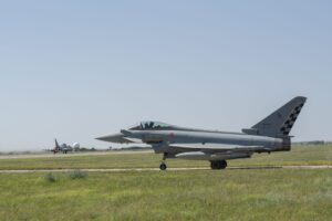 Gli Eurofighter della TFA 4TH WING pronti per il decollo