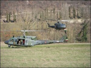 Gli assetti del 15 Stormo AM e del 7 Vega EI in volo