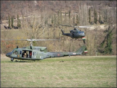 Gli assetti del 15 Stormo AM e del 7 Vega EI in volo