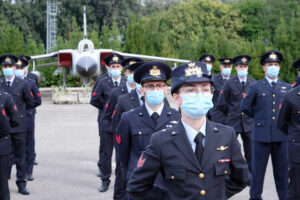 I frequentatori del 1 Corso Manutentori Aeromobili AEREP P 147