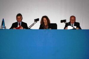 I tre conferenzieri a Loreto Da sinistra Angeli Brunetti e Alferi