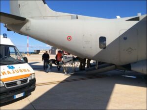 ambulanza e aereo