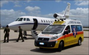 ambulanza e aereo