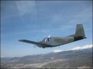 aereo in volo
