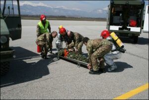 soccorso in barella