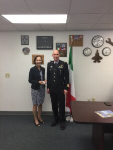 VISITA DELLA DELEGAZIONE DEL CONSOLATO DI MIAMI PRESSO LA RAPPRESENTANZA MILITARE