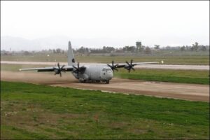 aereo al decollo