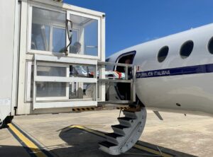 scarico soccorso aereo