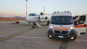 aereo e ambulanza