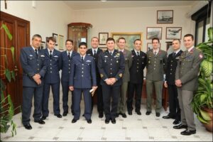 Il Col Cavuoti con i piloti neodiplomati