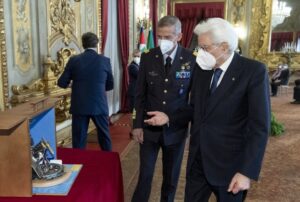 Il Gen Fantuzzi illustra lopera al PdR