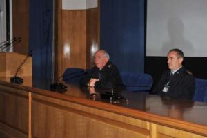 Il Gen. Tei saluta i partecipanti al Workshop
