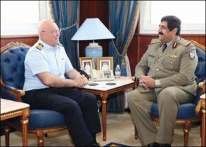 Il Generale Preziosa e il Generale Hamad Bin Ali Al Attiya