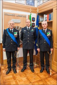 Il Generale Salvestroni con il Generale Li Causi ed il Generale Fornari
