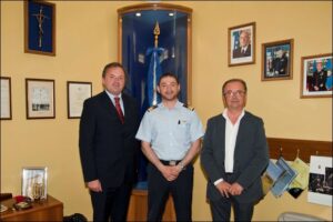 Il Prof Giona il Colonnello Barone e il Dr Patrizi