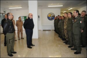 Il saluto del Generale Tosi al personale del 6 ed al 50 Stormo rischierati a Trapani