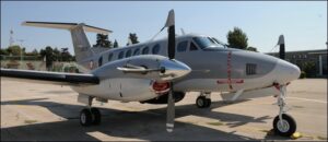 Il velivolo BE200 Armed Forces of Malta ospitato a Brindisi4