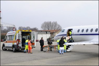 ambulanza e aereo