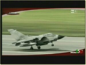 aereo al decollo