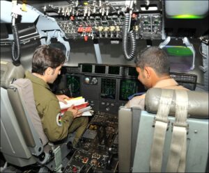 L addestramento al simulatore di volo del C130J