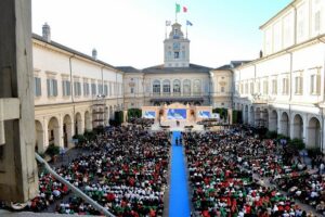 LA SCUOLA GIULIO DOUHET AL QUIRINALE