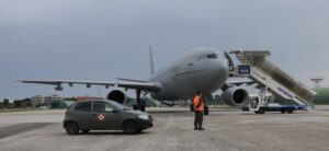 LAirbus A330 giunto presso il Distaccamento di Brindisi4