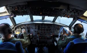 La cabina di pilotaggio dellAtlantic