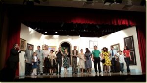 foto di gruppo - La-compagnia-teatrale-gli-aviattori-al-completo