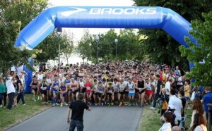 La partenza della Gara competitiva