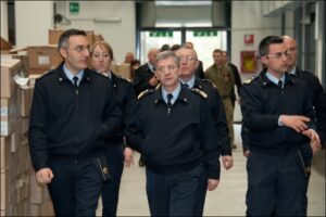 La visita al Magazzino Vestiario