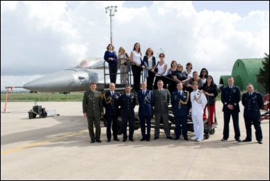 La visita degli Addetti Militari Aeronautici al 37 Stormo