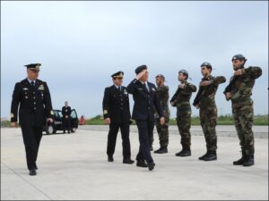 L'arrivo della delegazione