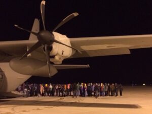 Limbarco dei migranti destinati a Bologna