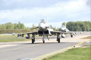 Missione in Lituania Scramble per gli Eurofighter italiani 02