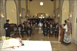 Momento della Celebrazione presso la Chiesa del 72Stormo