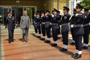 Onori militari al Prefetto