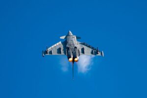 Spettacolo aereo RSV Sanicole (Belgio) - aereo militare in volo