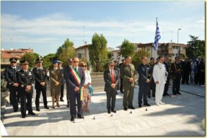 Parterre delle Autorit politiche civili e militari convenute