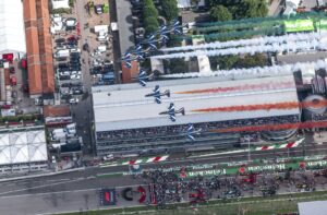 Formula 1, Monza: le Frecce Tricolori aprono il Gran Premio d'Italia 2023 - Aeronautica Militare