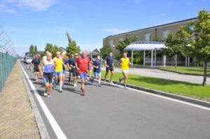 Passaggio davanti al Comando